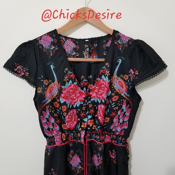 BEST SELLER 💎 Boho Maxi Floral Dress -HOST PICK- - Picture 7 of 8